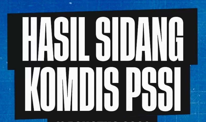 Hasil sidang Komdis PSSI. (Foto: PSIS Semarang)
