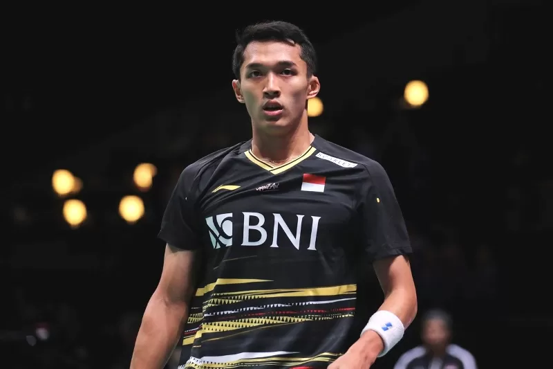 Jonatan Christie mencatat rekor buruk untuk pertama kalinya tersingkir di hari pertama BWF World Championships sejak 2018. (Foto: PBSI)