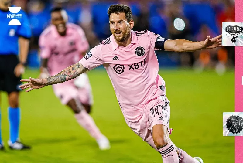 Lionel Messi jadi top skorer keempat sepanjang masa Inter Miami hanya dalam empat laga awal. (Foto: Inter Miami)