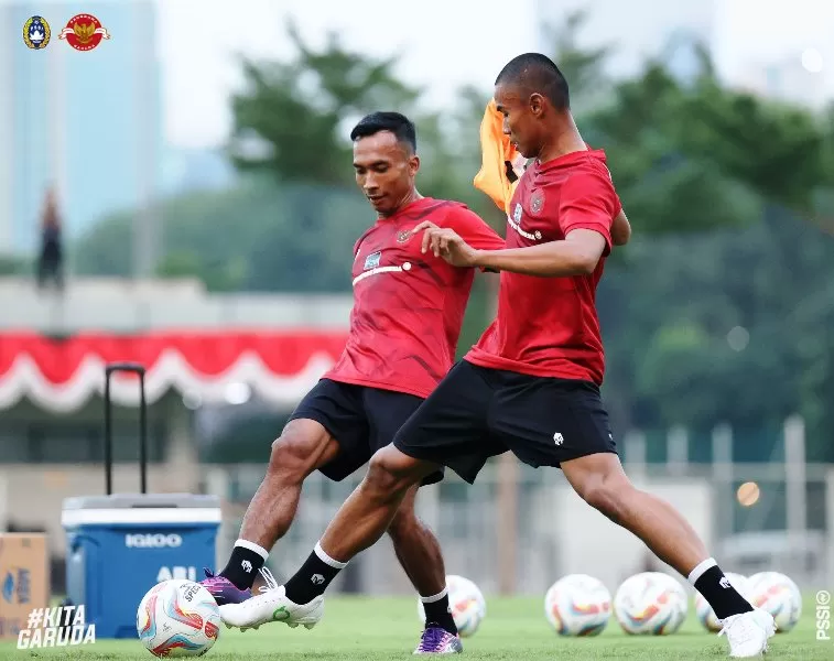 Pemain Tim Nasional Indonesia U-23, Robi Darwis, menyatakan kesiapannya untuk menghadapi Malaysia di Piala AFF U-23 2023. (Foto: PSSI)