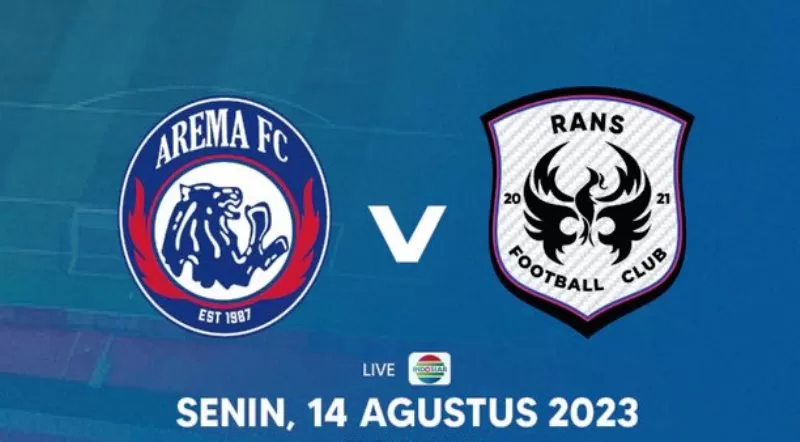 Prediksi skor Arema Vs RANS Nusantara dalam jadwal pekan ke-8 Liga 1 2023/2024. (Foto: BRI Liga 1)