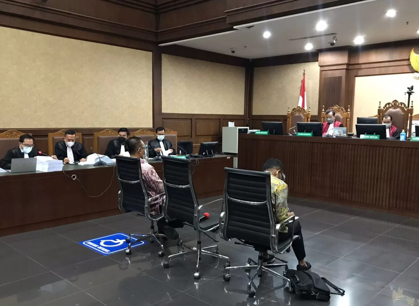 Sidang dengan terdakwa mantan pejabat Ditjen Pajak Angin Prayitno Aji. (Net)
