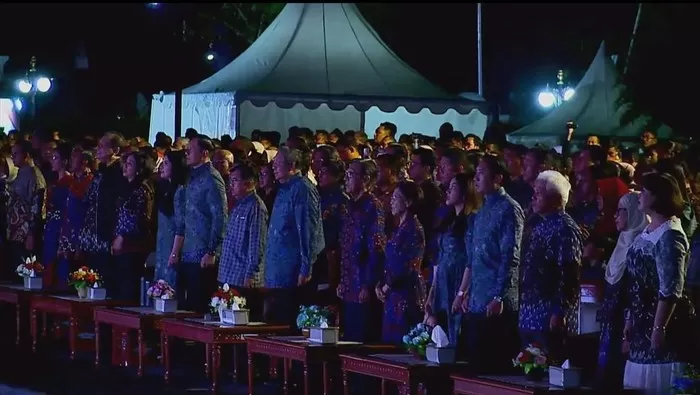 Sejumlah tokoh hadiri peresmian Museum dan Galeri SBY-ANI di Pacitan. Sumber Foto: Tangkapan Layan Youtube/Agus Yudhoyono