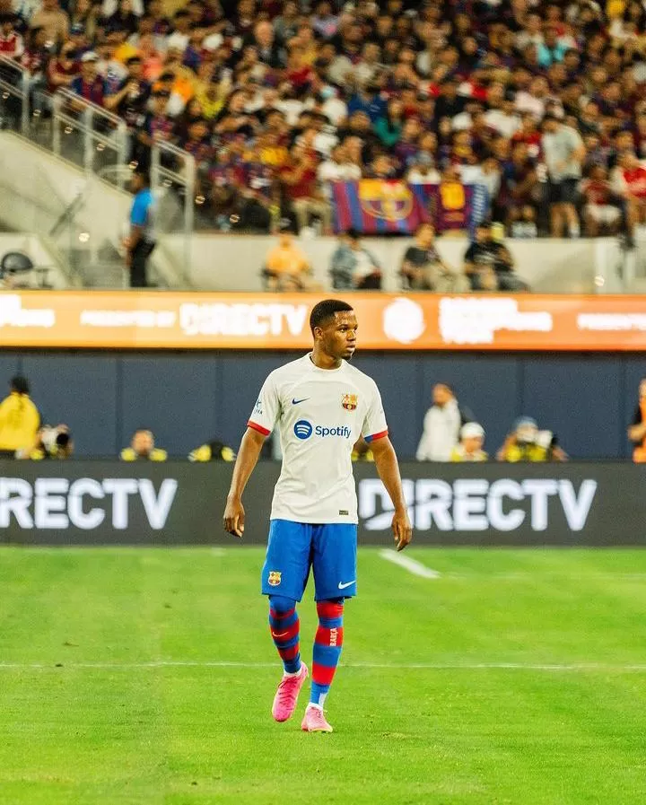 Ansu Fati dapat tawaran bergabung dengan PSG (Foto: instagram official Ansu Fati)