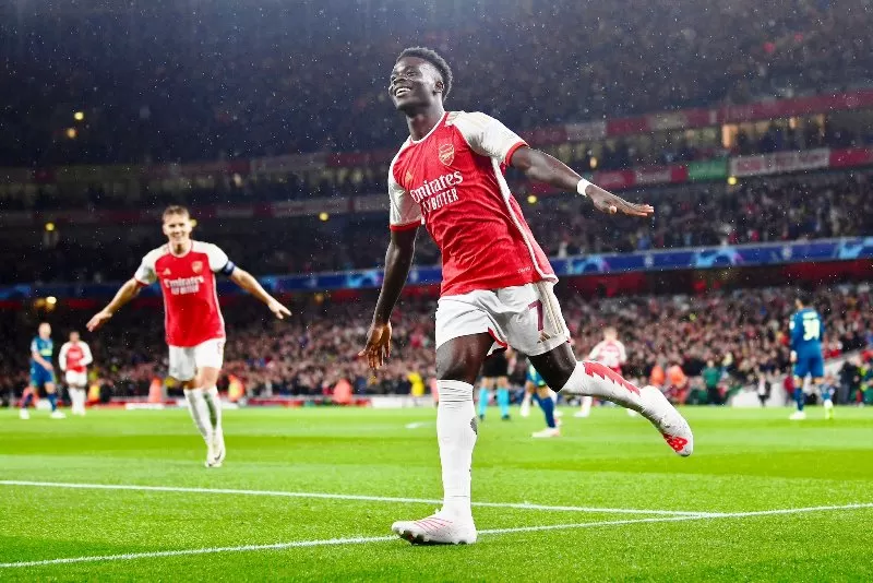 Hasil Arsenal Vs PSV Eindhoven, serta klasemen Grup B Liga Champions 2023/2024. (Foto: Arsenal)