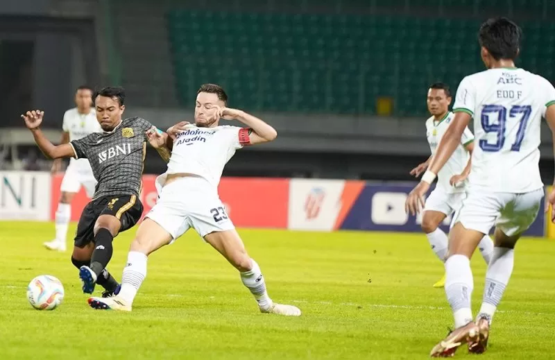 Hasil Bhayangkara FC Vs Persib dalam laga pekan 13 Liga 1 2023/2024. (Foto: Bhayangkara FC)