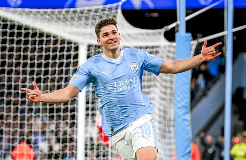 Hasil Manchester City Vs Crvena Zvezda dan klasemen Grup G Liga Champions 2023/2024. (Foto: B/R Football)