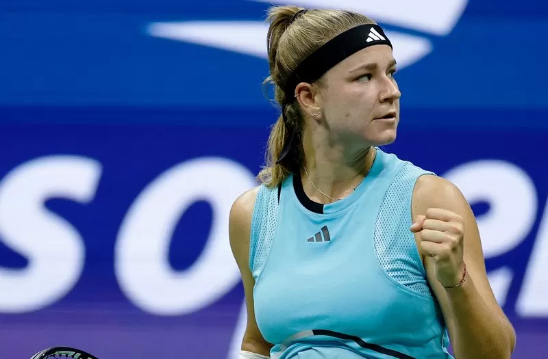 Hasil US Open 2023 hari 9 menyajikan kemenangan Karolina Muchova atas Sorana Cirstea di perempat final tunggal putri. (Foto: tennis)