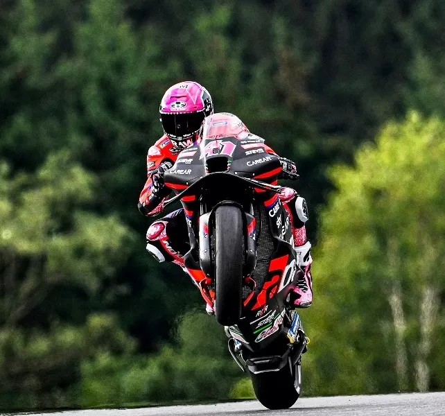 Hasil sprint race MotoGP Catalunya 2023 dimenangkan oleh Aleix Espargaro dari Aprilia. (Foto: Aleix Espargaro)