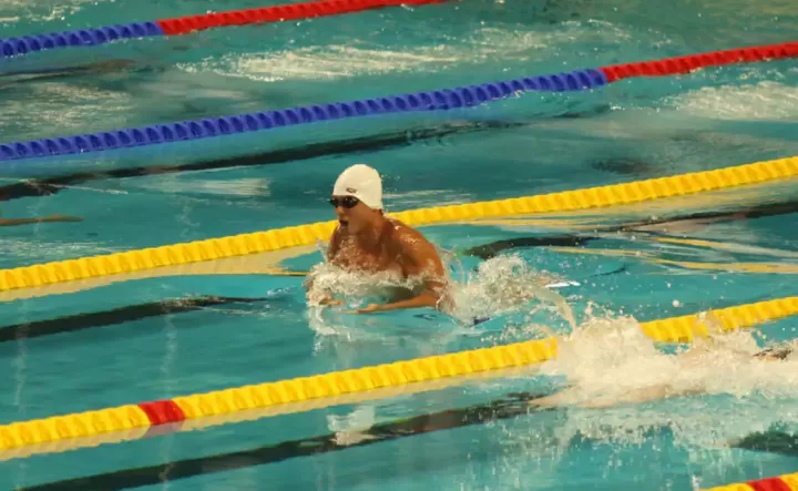 Felix Viktor Iberle saat berlaga di Kejuaraan Dunia Junior 2023 di Israel. Foto: newsrnd