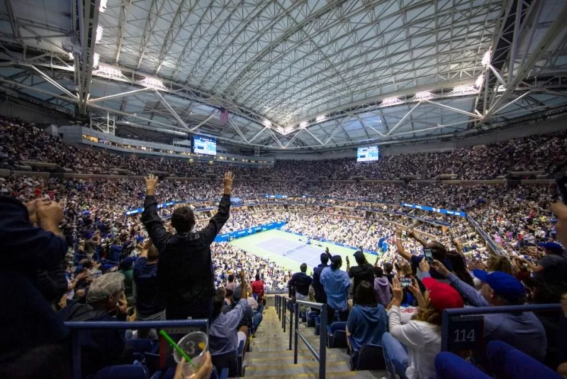 Jadwal US Open 2023 hari 9 akan menyajikan duel sengit para petenis unggulan tunggal putra dan tunggal putri di babak perempat final. (Foto: radio times-immediate)