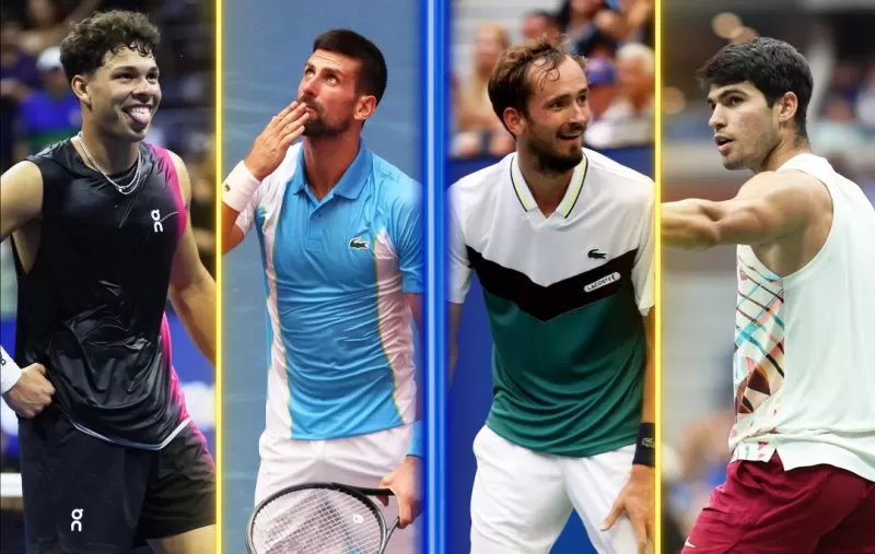 Jadwal semifinal US Open 2023 tunggal putra. (Foto: US Open)