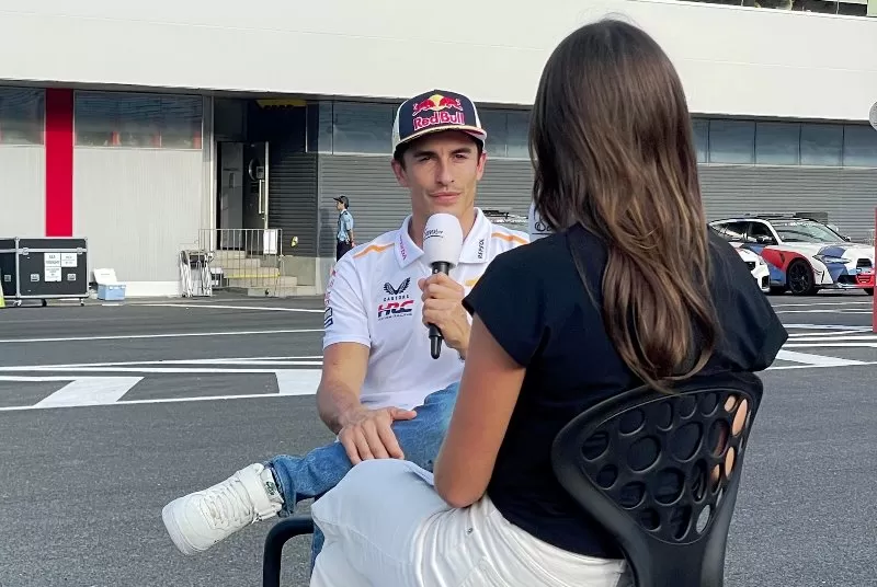 Marc Marquez disebut Jorge Lorenzo sudah membuat keputusan pindah ke Gresini Ducati untuk MotoGP 2024. (Foto: Box Repsol)