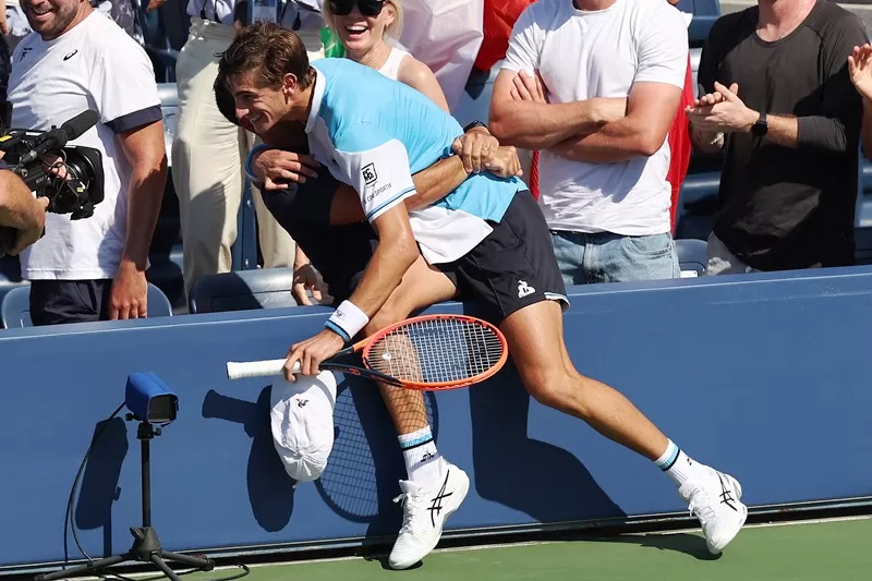 Matteo Arnaldi menumbangkan unggulan 16 Cameron Norrie pada AS Terbuka 2023 hari 6. (Foto: ATP Tour)