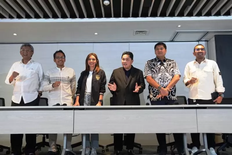 PSSI akhirnya membentuk Satgas Anti Mafia Bola. (Foto: Erick Thohir)