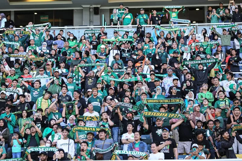 Tiket Persebaya Vs Arema dalam duel Liga 1 2023/2024 pada Sabtu, 23 September 2023 cuma disediakan untuk 25 ribu penonton. (Foto: Persebaya)