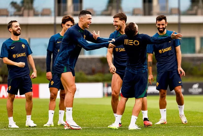 Jadwal Kualifikasi Piala Eropa 2024 matchday 5 dan 6 bakal dilakoni Timnas Portugal bersama Cristiano Ronaldo. (Foto: Portugal National Football Team)