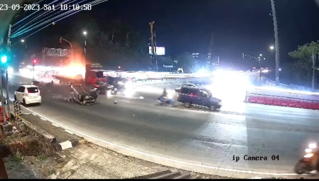 Korban tewas kecelakaan maut di exit Tol Bawen bertambah (tangkapan layar)