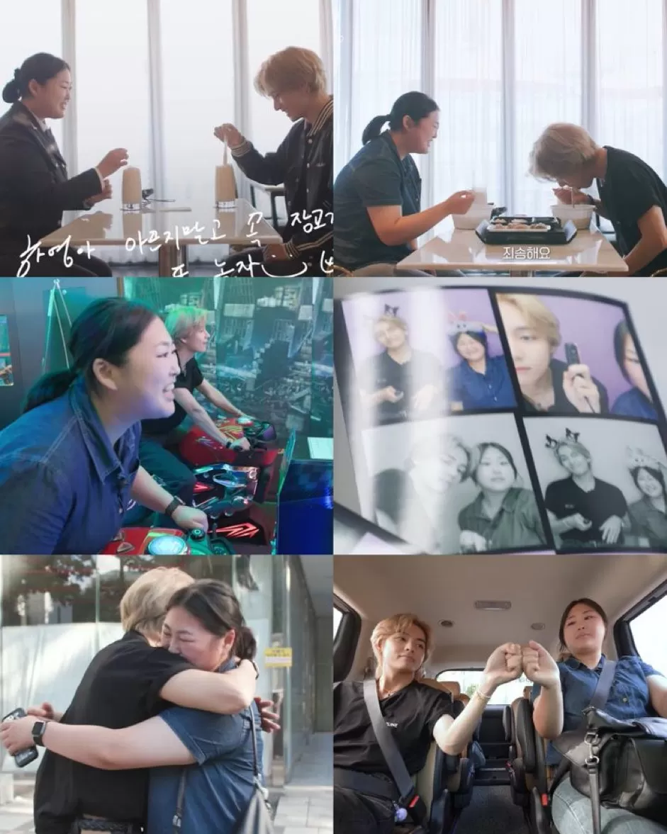 V BTS Sehari Bersama Penggemarnya! Mewujudkan Impian Calon Perwira Militer (Foto: Twitter @itsbtszone)