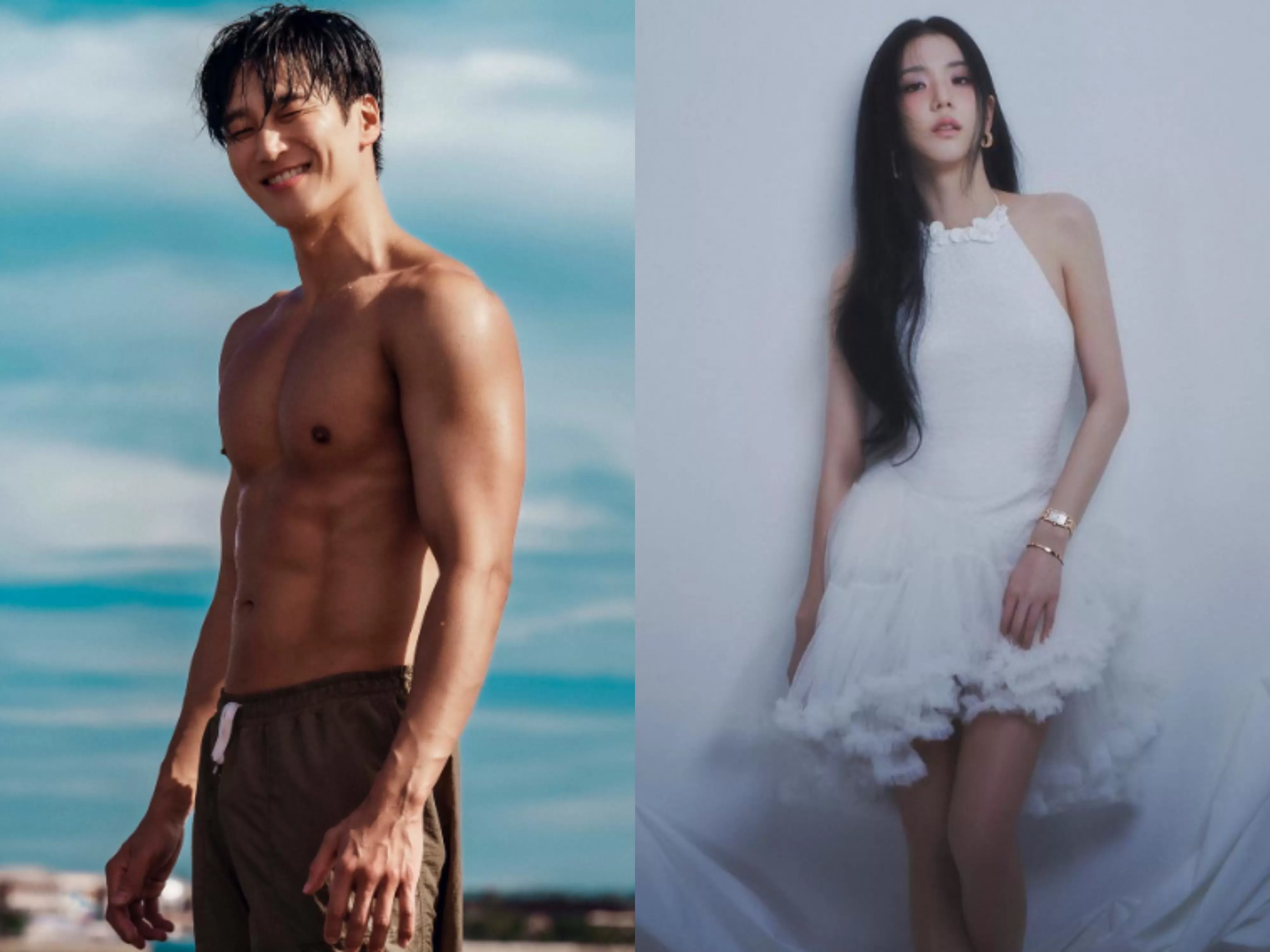 Tekad Ahn Bohyun sejak Putus dari Jisoo BLACKPINK: Unggahan Foto Pertama yang Curi Perhatian Netizen (Foto: Kompilasi Instagram Ahn Bohyun dan Jisoo)