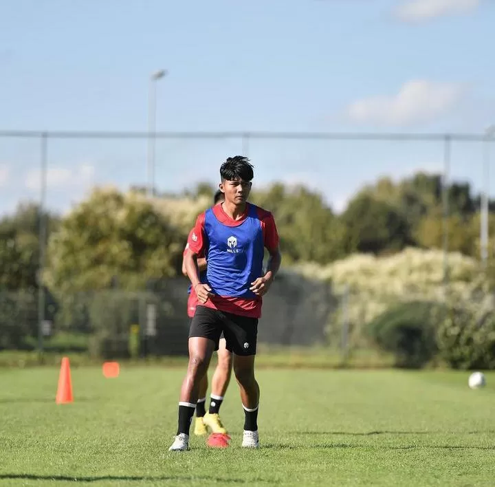 Arkhan Kaka jadi andalan lini depan Timnas Indonesia U-17 menggempur pertahanan Ekuador (foto: instagram/@arkhan8kaka)