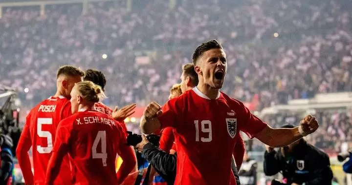 Austria berhasil kalahkan Jerman dengan skor 2-0 pada laga uji coba (Foto: instagram/@baumi_14)