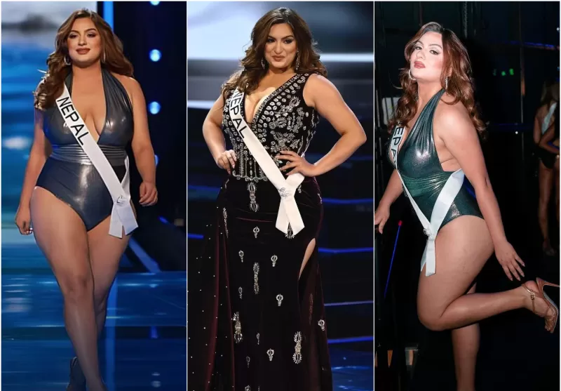 Miss Nepal Jane Dipika., finalis plus size pertama di Miss Universe. (Instagram/jadedipika_/nepals_pageant_universe)