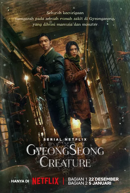 Gyeongseong Creature tontonan akbar akhir tahun 2023. (Netflix)