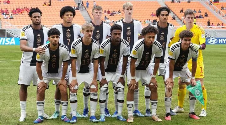 Jerman U-17 melangkah ke semifinal setelah mengalahkan Spanyol U-17 dengan skor 1-0 (Foto: instagram/@dfb_junioren)
