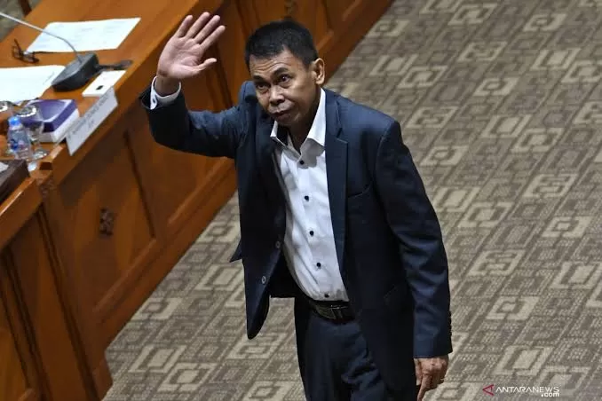 Nawawi Pomolango ditunjuk sebagai Ketua KPK menggantikan Firli Bahuri yang berstatus tersangka. Foto: Tangkapan Layar X @gtobing2903