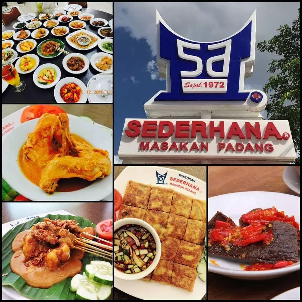 Fakta menarik Rumah Makan Padang. (Instagram/rm.sederhana_sipin_tehock)