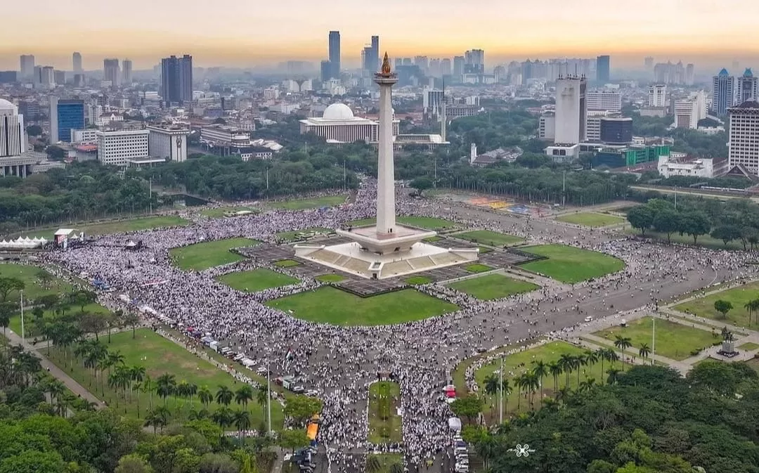Aksi Bela Palestina di Monas (Dok Istimewa)