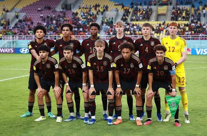 Timnas Jerman U-17 melangkah ke final Piala Dunia U-17 2023 setelah menang adu penalti lawan Argentina U-17 (Foto: instagram/@dfb_junioren)