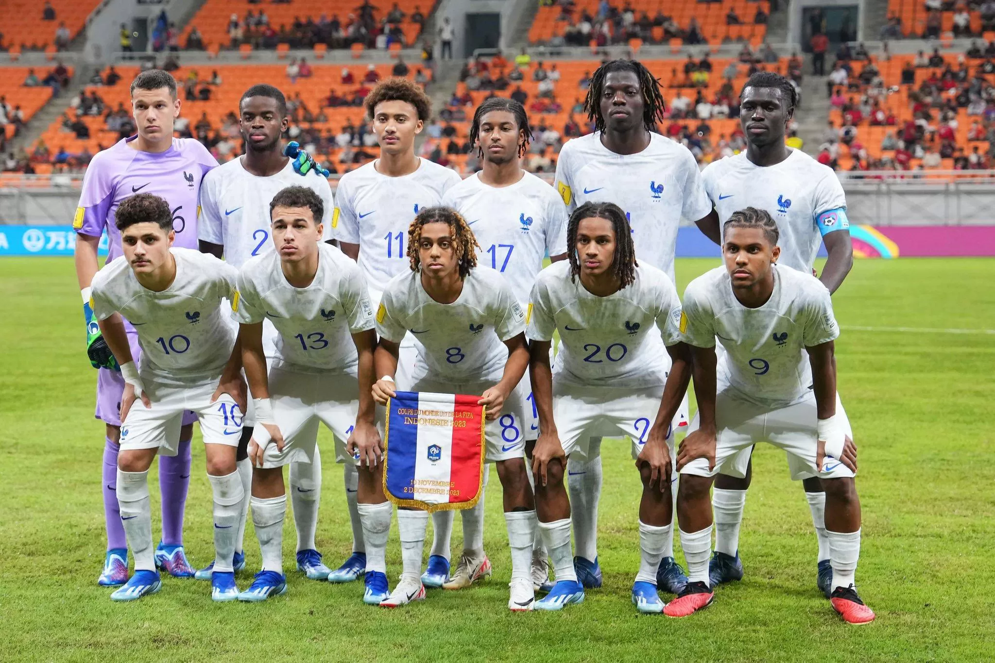 Timnas Prancis U-17 mengalahkan Uzbekistan U-17 dengan skor 1-0 di Stadion Manahan, Solo, Jateng, Sabtu 25 November 2023. Foto: tangkapan layar X @ActuL1_