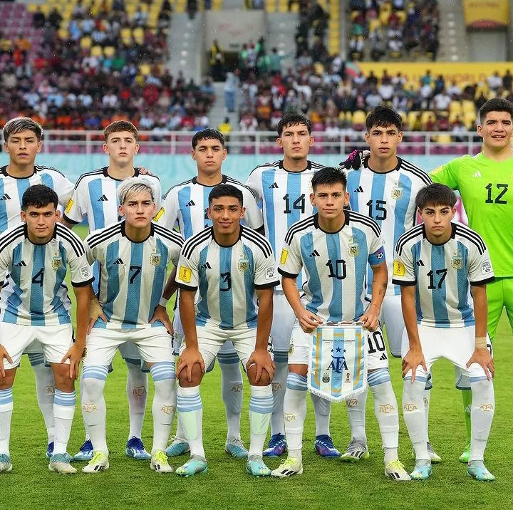 Argentina U-17 akan menghadapi Mali U-17 dalam perebutan peringkat ke-3 Piala Dunia U-17 2023 (Foto: instagram/@afaseleccion)