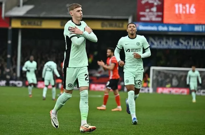Cole Palmer jadi bintang kemenangan Chelsea atas Luton Town (Foto: instagram/@colepalmer10)