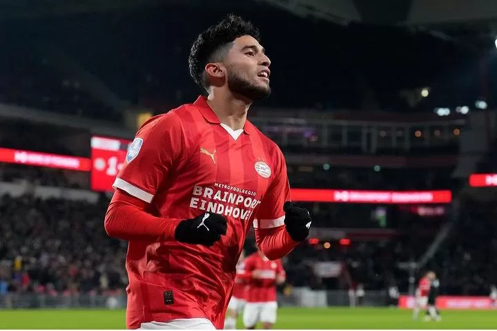 Ricardo Pepi jadi andalan PSV bobol gawang Arsenal (Foto: instagram/ricardo_pepi)