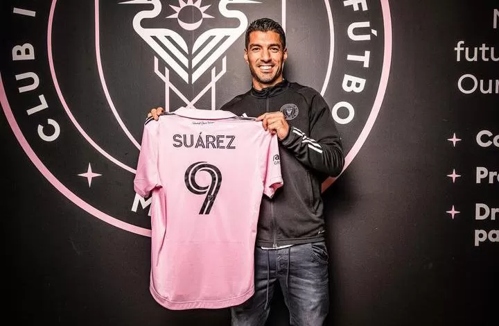 Luis Suarez resmi bergabung dengan Inter Miami (Foto: instagram/@luissuarez9)