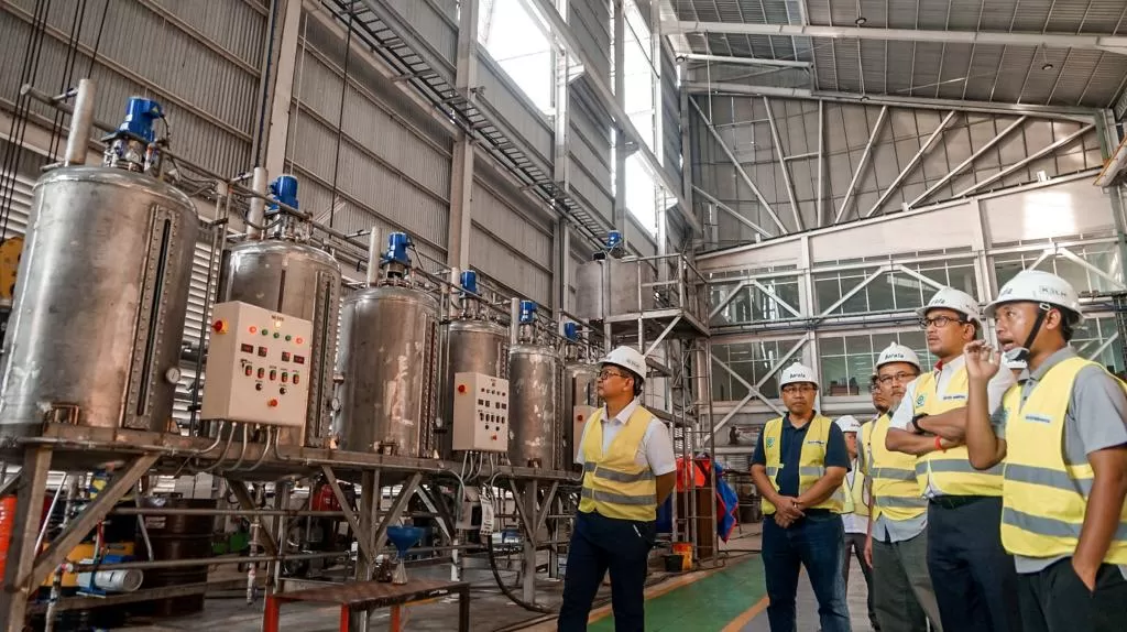 PT Barata Indonesia (Persero) berhasil uji coba Reaktor B100 