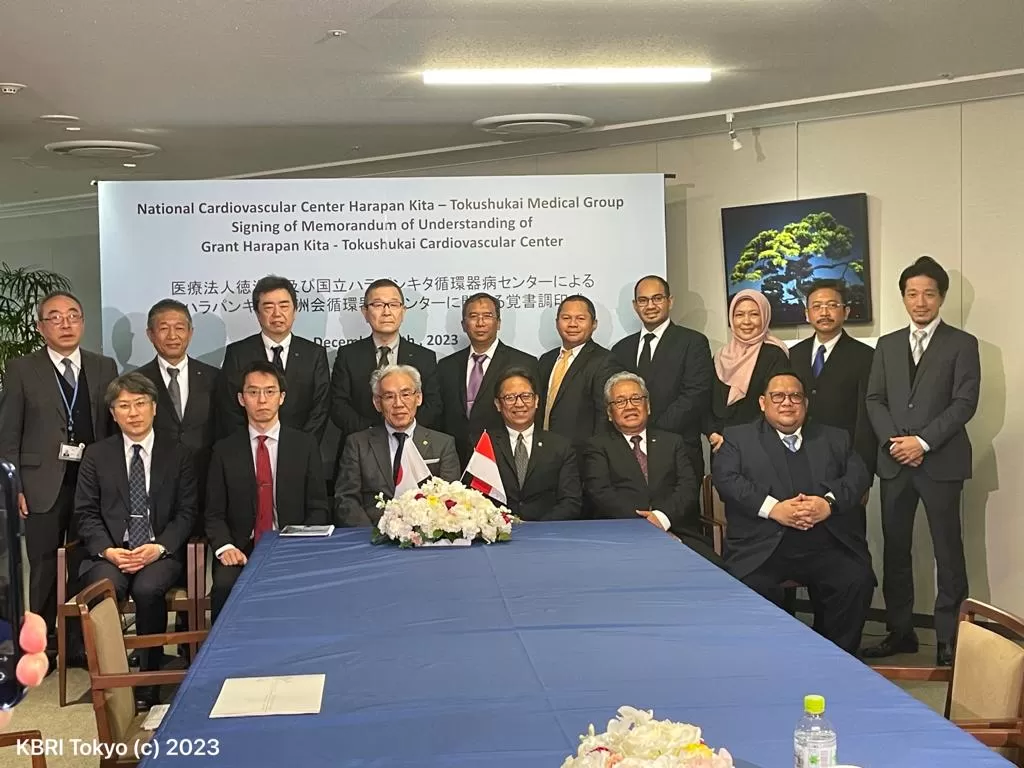 Indonesia Bekerja Sama dengan Jepang Bangun Gedung Rumah Sakit Jantung. (Foto: KBRI Tokyo)