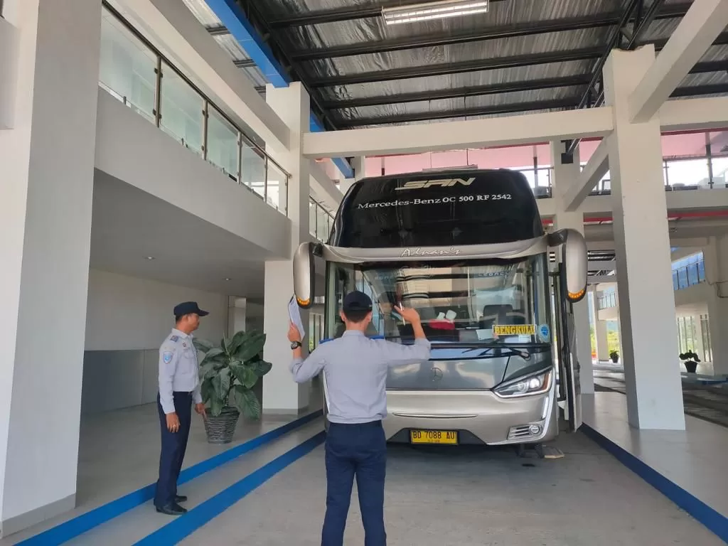Kemenhub lakukan ramp check 21.679 bus AKAP dan pariwisata (Dok.Kemenhub)
