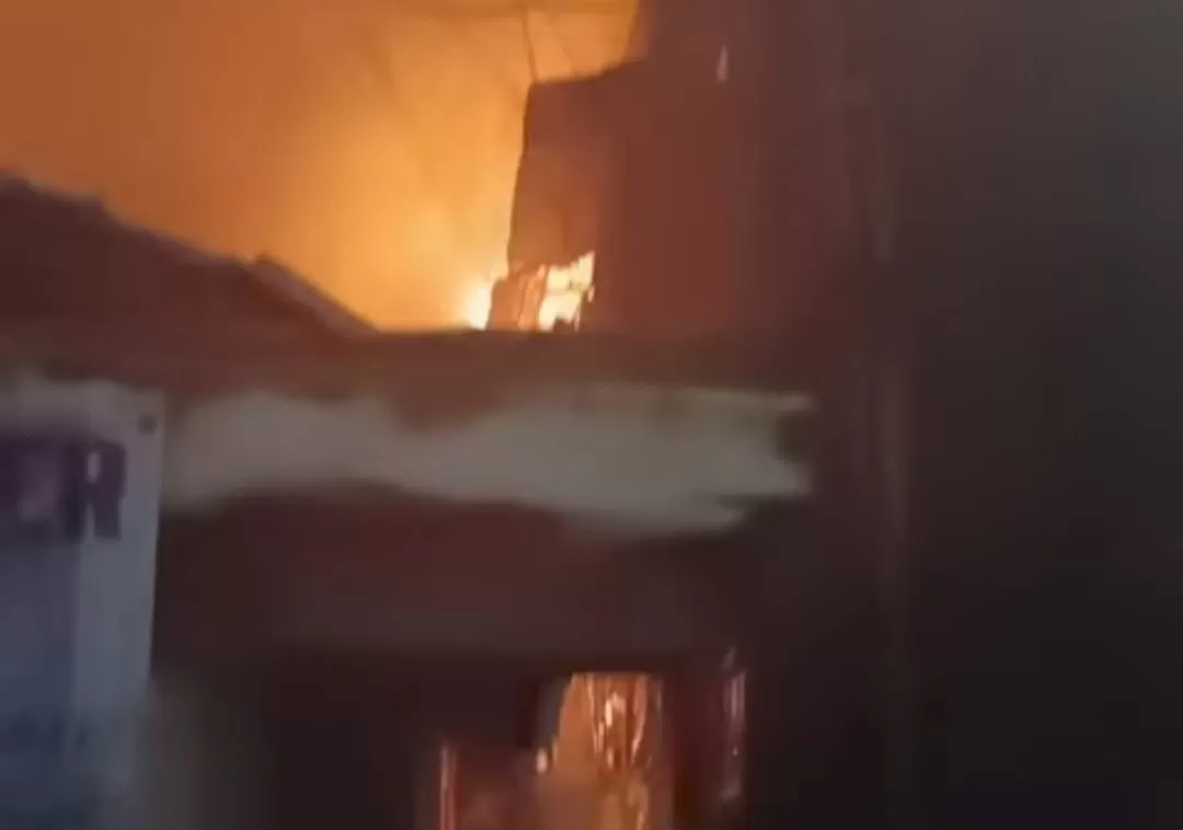 Kebakaran hebat di Palmerah, Jakbar (Dok Humas Jakfire)