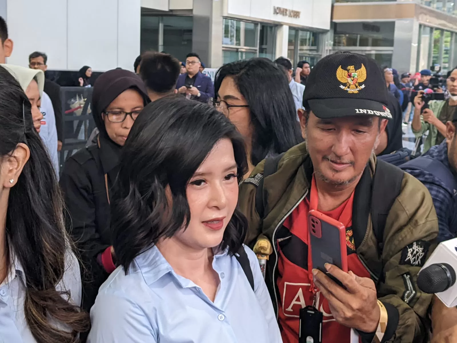 Grace Natalie ungkap bukan TKN yang laporkan Anies ke Bawaslu (KONTEKS.CO.ID/Muslimin Trisyuliono)