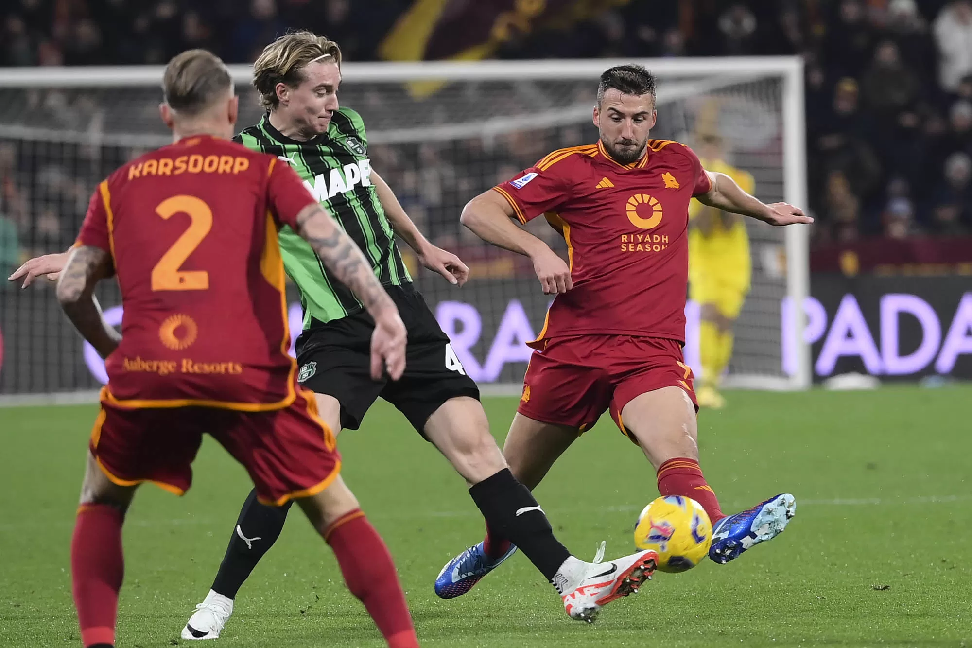 AS Roma memenangi pertandingan tandang melawan Sassuolo berkat kata-kata Mourinho (Foto: AS Roma)