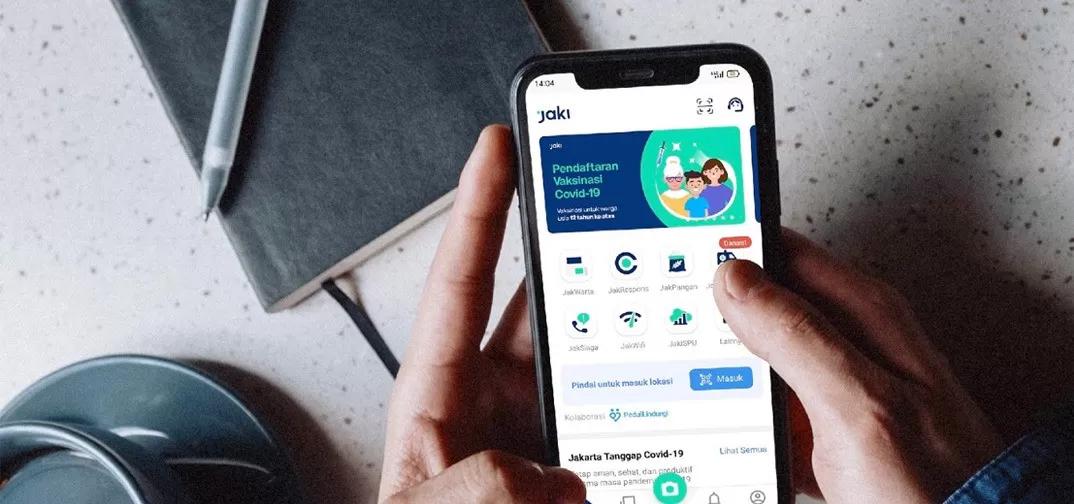 Kejadian Hack pada Aplikasi JAKI Setelah Disebutkan dalam Debat Capres (Sumber: jakarta.go.id/aplikasi-jaki)