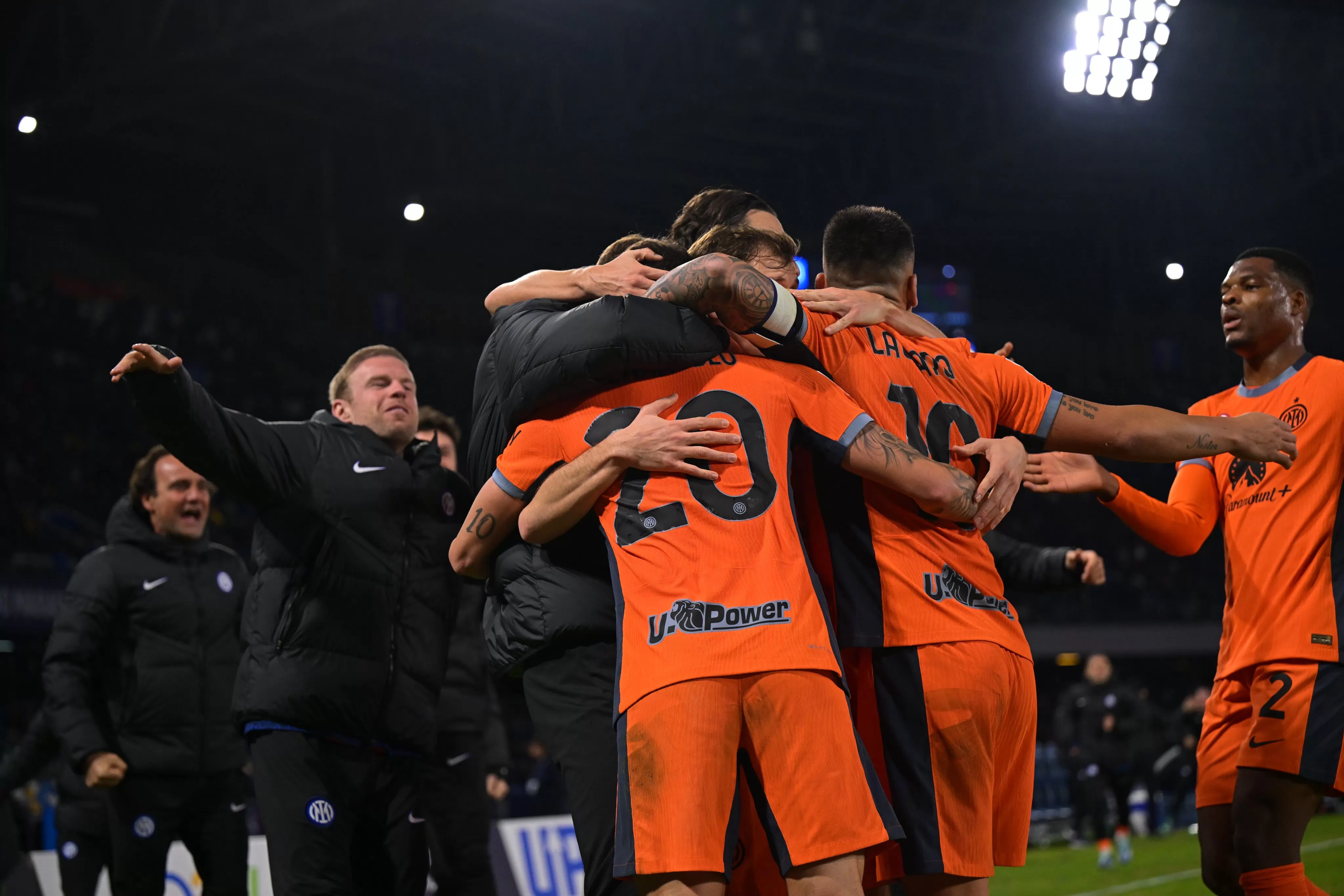 Inter mengalahkan Napoli dalam pertandingan Liga Italia Seri A, Senin dini hari WIB tadi (Foto: Inter)