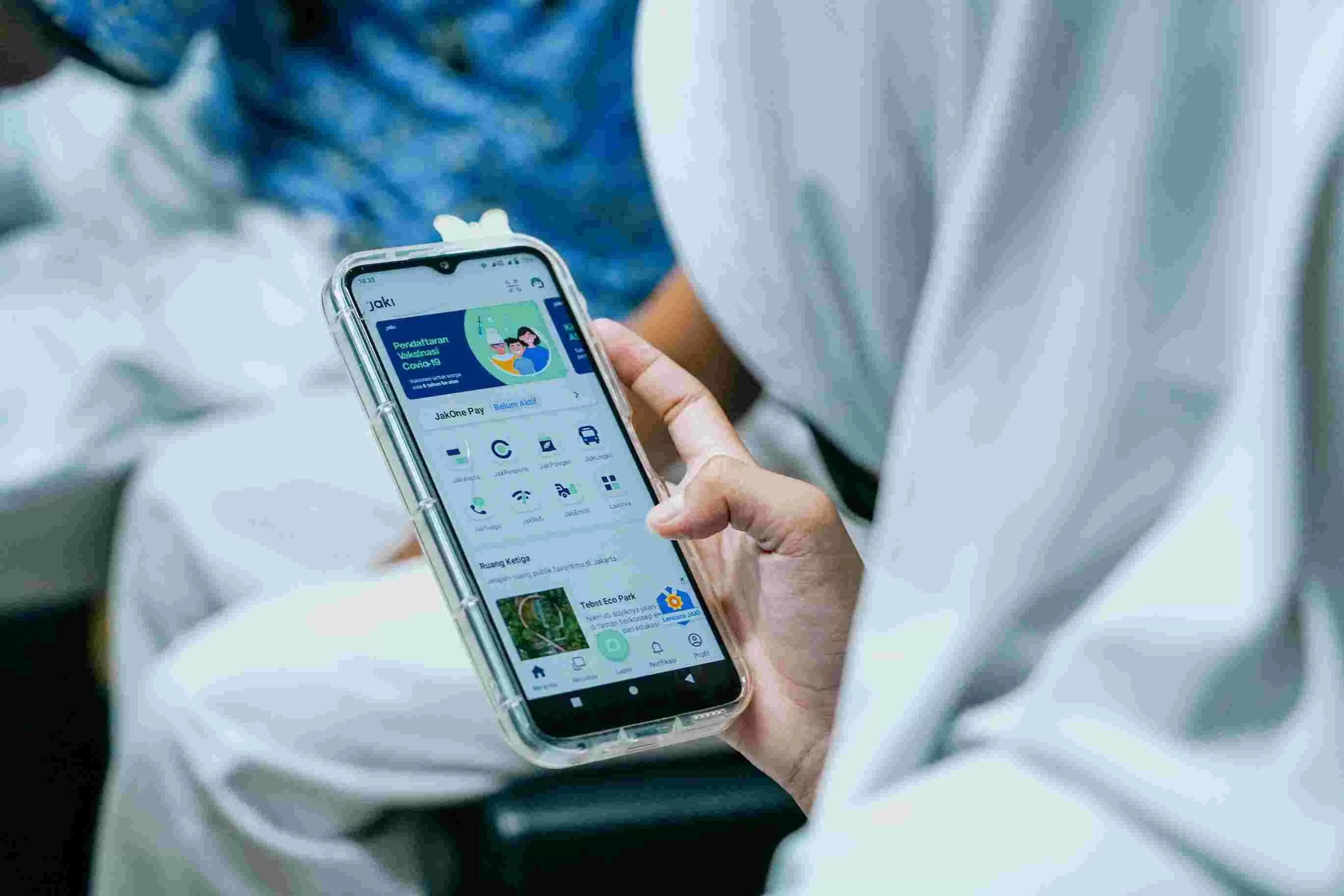 aplikasi Jakarta Kini (JAKI). (Foto: Dok. Pemprov DKI)