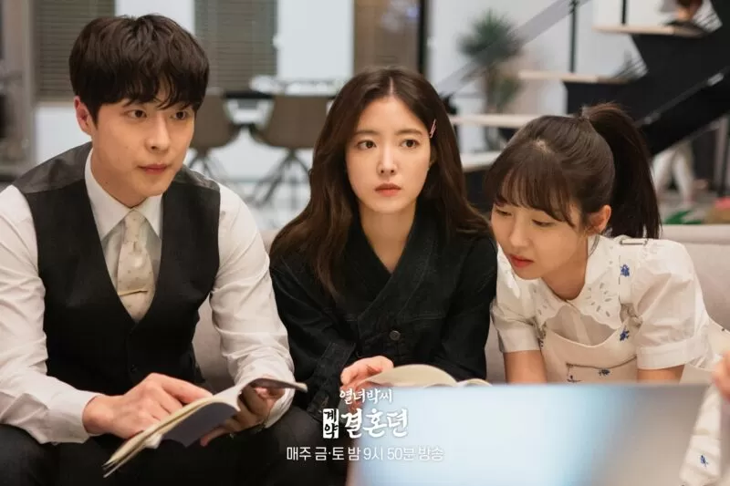 Potret di balik layar The Story Of Park’s Marriage Contract. (Viu)