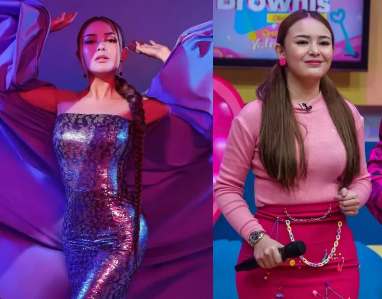 Amanda Manopo suntik body goals. (Instagram/amandamanopoo.official)