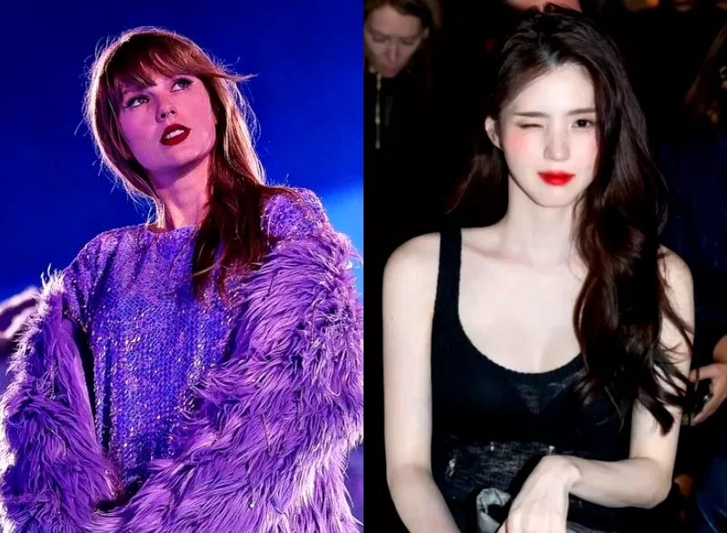 Taylor Swift dan idola Kpop resah dengan teknologi deep fake. (@taylorswift/Instagram/x/hansohee)